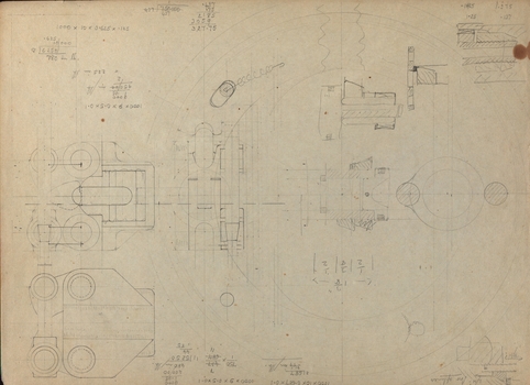 Diagram by Albert Sutton, son of Henry Sutton