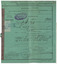French receipt for payment of patent fees