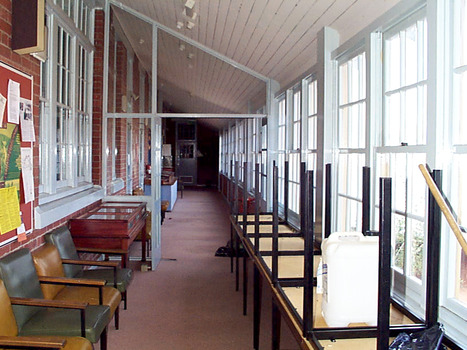 school corridor