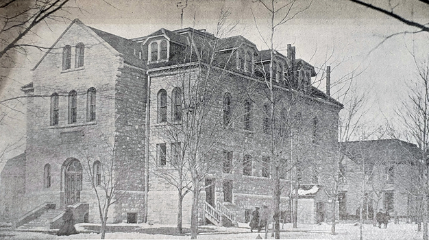 Triple storey building