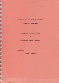 Manual - Manual - Readings, VIOSH: Manual of Readings for Professional Extension Program in Occupational Hazard Management