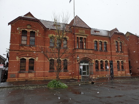 Double storey school building