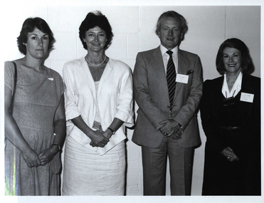 Photograph, Guests at the Opening of Gippsland Institute of Advanced Education, c1976