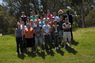 Photograph of Final Year Commerce 2009 group