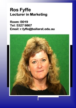 Ros Fyffe - Lecturer in Marketing 