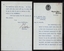 Letter from Frank Tate