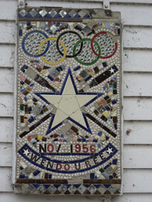 Photograph, Clare Gervasoni, Olympic Mosaic by Arthur Pickford, c2017