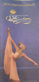 Pamphlet, 2018 Competition Calendar 125+ years