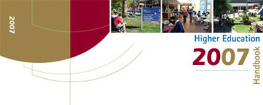 Book, University of Ballarat Handbook 2007, 2006