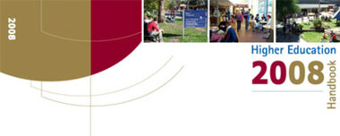 Book, University of Ballarat Handbook 2008, 2008