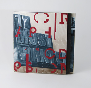 Cover of 20pp concertina fold brochure, four colour process offset print plus varnish.