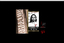 Black and white image of student floating on black background, with overprint text in deep red, white and black.