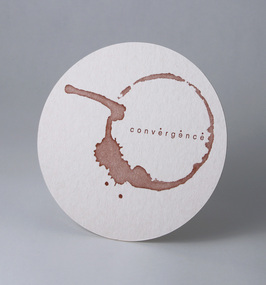 Article - Coaster invitation, Convergence, 1998