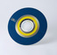 CD Rom printed two colours (yellow and very dark teal) single sided.