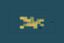 Dark teal background. White line rectangles resemble periodic table of elements, student initials appear like elements. Various tints of yellow glow in centre of each rectangle. Yellow type. Darker teal 'splodges' in background.