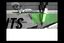 Slices of black and white images, black text and transparent green panel overlays.