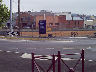 Photograph - Site of a New Ballarat Police Station and Court House