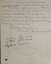 Back page of letter