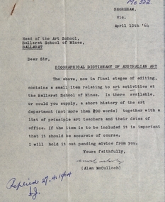 Letter to Art School
