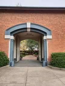 Photograph, Clare Gervasoni, Former Ballarat Gaol Gates, o4/2020