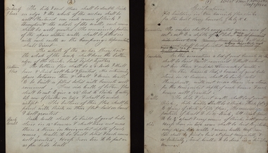 Document, Specification for building in One Cornish Flue Boiler for the West Berry Consols