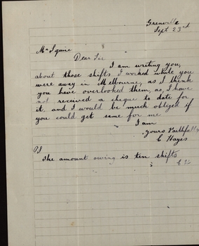 Letter