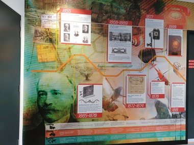 Photograph - Photograph - Colour, Clare Gervasoni, Henry Sutton Wall Mural at the Ballarat School of Mines TAFE,  2019, 2019