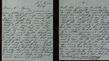 Letter from Ned to Richard Squire 