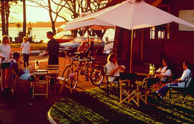 Photograph - Mt Helen Union Building, Cafe Beside Lake Wendouree, c2005, c2005