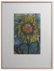 Painting of a sunflower