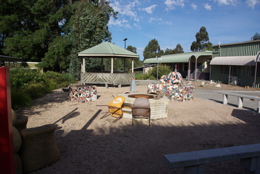 Photograph, Clare Gervasoni, Gippsland Visual Arts Courtyard, 06/10/2026
