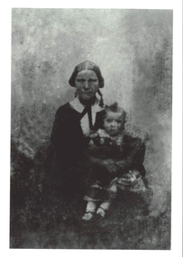 Photograph - Ambrotype, Ambrotype of a woman and child, c1850 ?