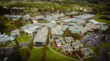 Photograph, Aerial View of Gippsland Campus, 07/06/2017