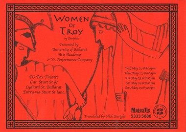Poster - Advertisment, Women of Troy, 2003