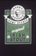 Green, black and white label featuring logo illustration of male face, shamrocks and text