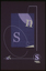 Dark purple poster, abstract white and coloured graphics around upper and lowercase letters N, n and S.