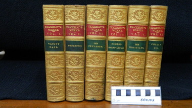 Book, William Makepeace Thackeray, The works of William Makepeace Thackeray