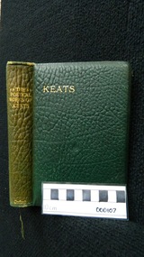 Book, The poetical works of John Keats, 1917