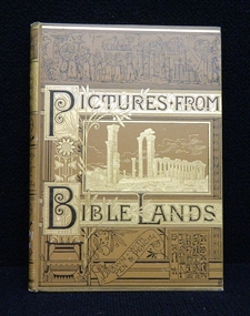Book, The Religious Tract Society, Pictures from bible lands, Prior to the book prize given on December, 1895
