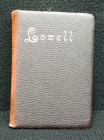 Book, W. P. Nimmo, Hay, & Mitchell, The poetical works of James Russell Lowell, Prior to the book prize given on December, 1898
