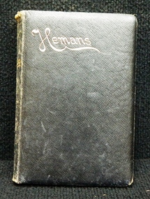 Book, Frederick Warne and Co, The poetical works of Mrs. Hemans, Prior to the book prize given on December, 1896