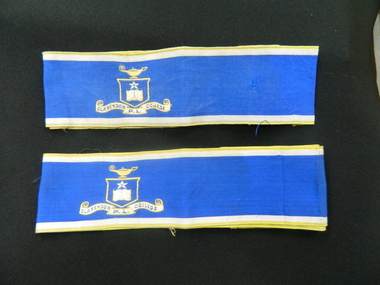 Hat band, Clarendon Presbyterian Ladies College hat band