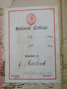 Book, The school across the road