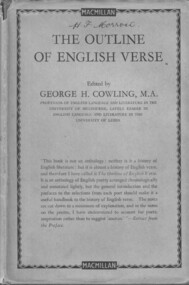 Book, The outline of English verse
