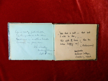 Autograph book