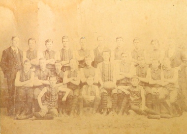 Photograph, 1895 Ballarat College Football Premiers