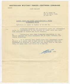 Correspondence, 1956