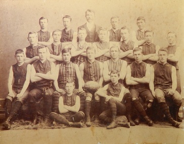 Photograph, 1896 Ballarat College Football Premiers