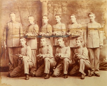 Photograph, 1900 Ballarat College Cadets