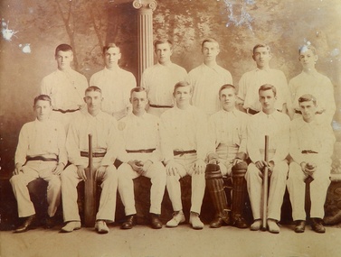 Photograph, c1900 Ballarat College Cricket
